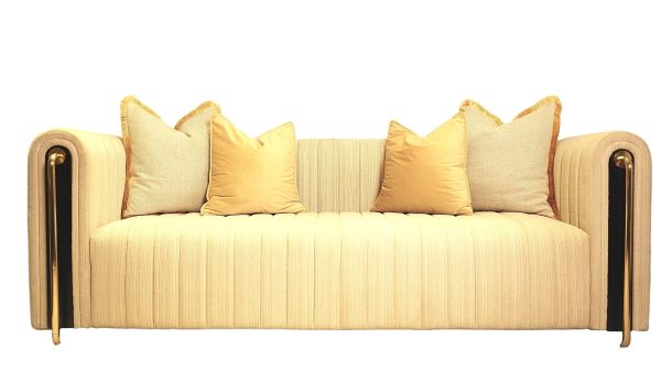 Regal Brasswood Sofa